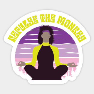 repulse the monkey Sticker